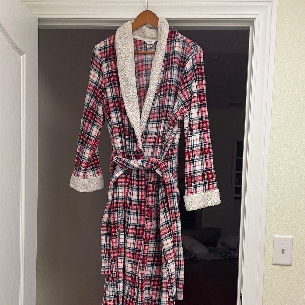 Liz Claiborne Red and Green Plaid Sleepwear
